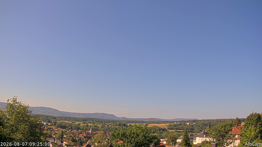 Direkte kamerakanal fra AlbCam - Göppingen, Germany i View from Göppingen to SSW