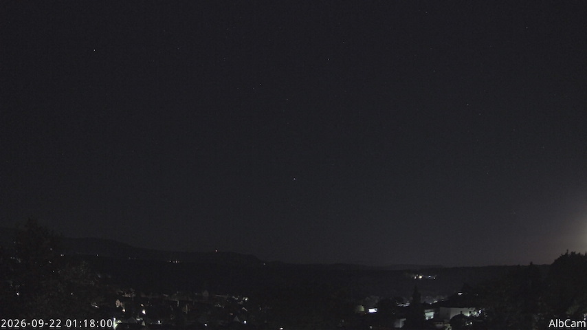 Live camera feed from 🇩🇪 AlbCam Goeppingen in View from Goeppingen to SW