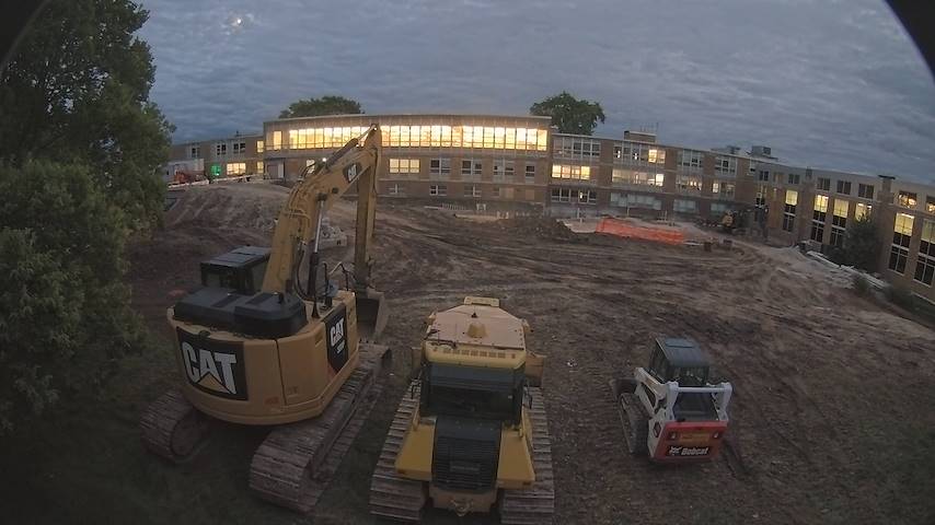 Живая трансляция камеры из CUW School of Nursing Construction Camera в Concordia University Wisconsin