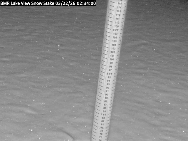 Lakeview Snow Depth Image
