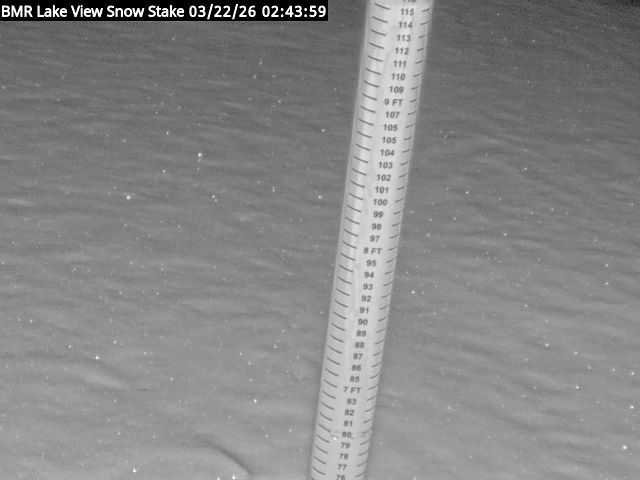 Lakeview Snow Depth Image