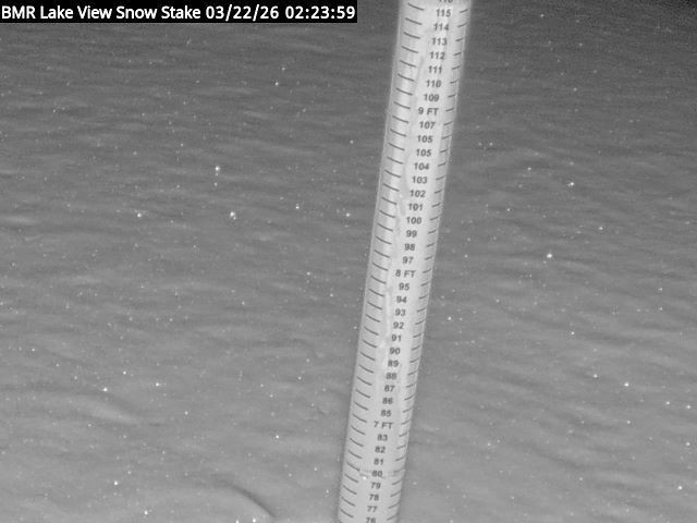 Lakeview Snow Depth Image