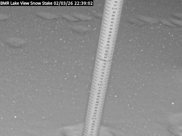 Lakeview Snow Depth Image